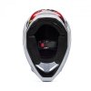 KASK MOTOCYKLOWY FOX V1 KAIROS WHITE FLUO RED M